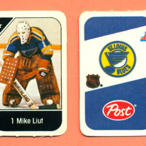 1982 Post Mini Cards #200-Mike Liut