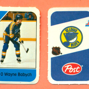1982 Post Mini Cards #204-Wayne Babych