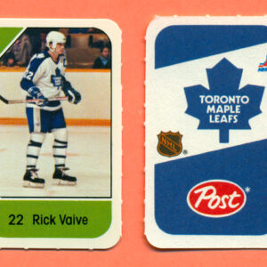 1982 Post Mini Cards #215-Rick Vaive