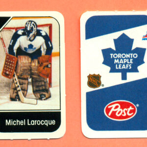 1982 Post Mini Cards #216-Michel Larocque
