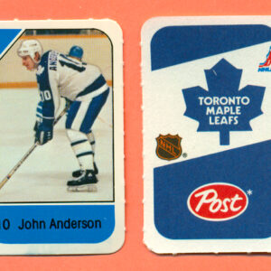 1982 Post Mini Cards #220-John Anderson