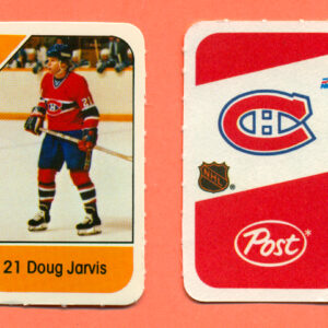 1982 Post Mini Cards #230-Doug Jarvis