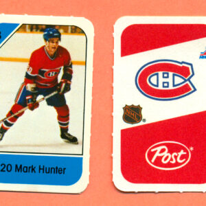 1982 Post Mini Cards #237-Mark Hunter