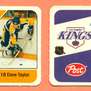 1982 Post Mini Cards #245-Dave Taylor