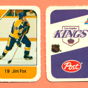 1982 Post Mini Cards #246-Jim Fox