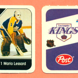 1982 Post Mini Cards #248-Mario Lessard