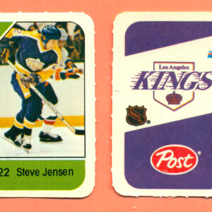 1982 Post Mini Cards #255-Steve Jensen