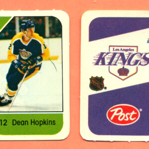 1982 Post Mini Cards #256-Dean Hopkins