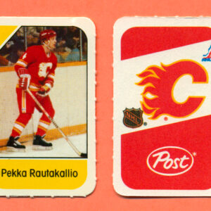 1982 Post Mini Cards #257-Pekka Rautakallio