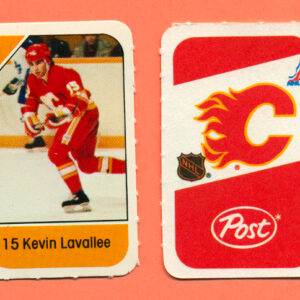 1982 Post Mini Cards #262-Kevin LaVallee