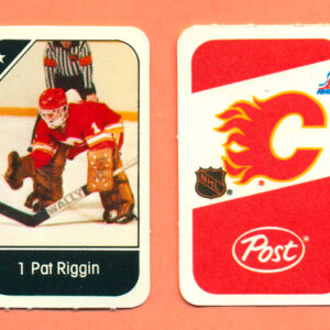 1982 Post Mini Cards #264-Pat Riggin