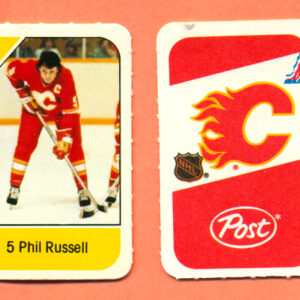 1982 Post Mini Cards #265-Phil Russell