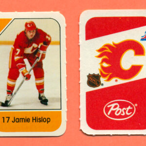 1982 Post Mini Cards #270-Jamie Hislop