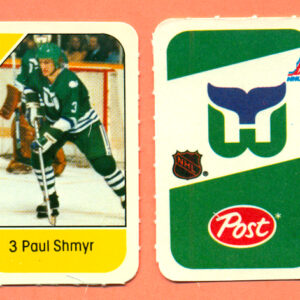 1982 Post Mini Cards #289-Paul Shmyr