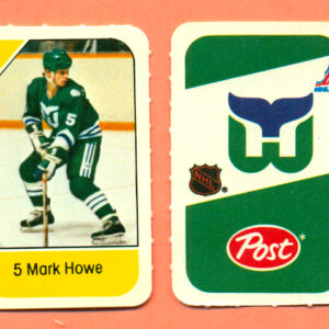 1982 Post Mini Cards #298-Mark Howe