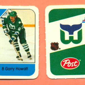 1982 Post Mini Cards #300-Garry Howatt