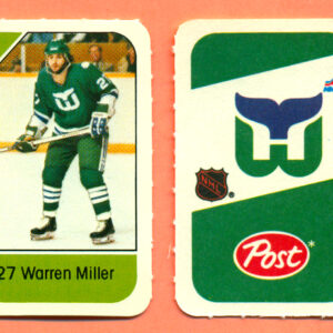 1982 Post Mini Cards #303-Warren Miller