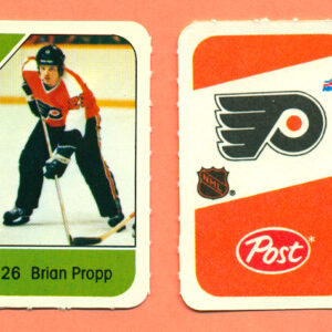 1982 Post Mini Cards #311-Brian Propp