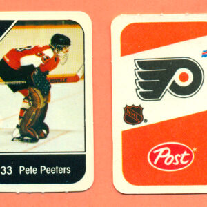 1982 Post Mini Cards #312-Pete  Peeters
