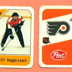 1982 Post Mini Cards #318-Reggie Leach