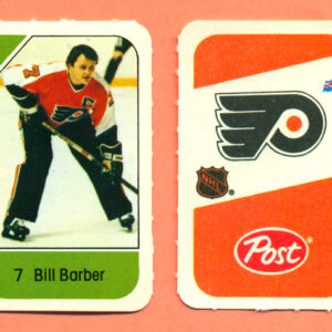 1982 Post Mini Cards #319-Bill Barber