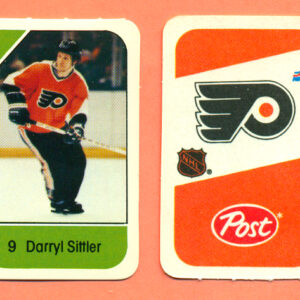 1982 Post Mini Cards #320-Darryl Sittler