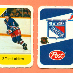 1982 Post Mini Cards #321-Tom Laidlaw