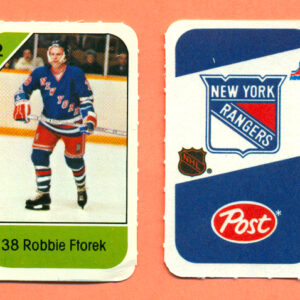 1982 Post Mini Cards #335-Robbie Ftorek