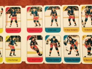1982 Post Cereal NHL Mini Card Flat Panel Colorado Rockies