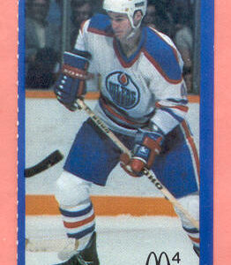 1983 Mcdonald's Oilers #2-Kevin Lowe