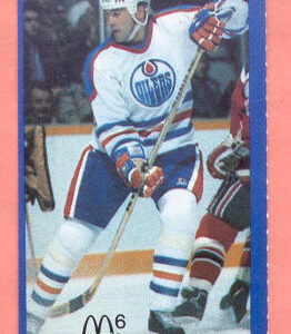 1983 Mcdonald's Oilers #3-Rick Chartraw