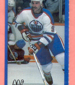 1983 Mcdonald's Oilers #5-Glenn Anderson