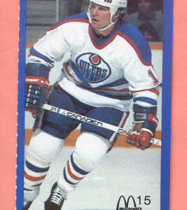 1983 Mcdonald's Oilers #10-Pat Conacher