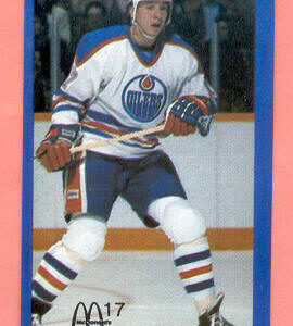 1983 Mcdonald's Oilers #12-Jari Kurri