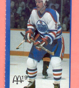 1983 Mcdonald's Oilers #13-Willy Lindstrom