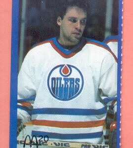 1983 Mcdonald's Oilers #14-Dave Lumley
