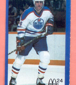 1983 Mcdonald's Oilers #17-Kevin McClelland