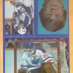 1983 Mcdonald's Oilers Stickers Panel #2