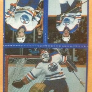 1983 Mcdonald's Oilers Stickers Panel #3
