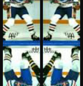 1983 Mcdonald's Oilers Stickers Panel #7