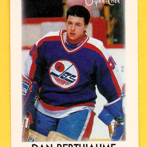 1987 OPC Mini Cards #3-Daniel Berthiaume