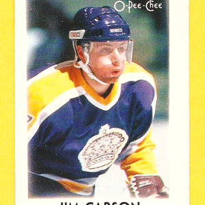 1987 OPC Mini Cards #6-Jimmy Carson