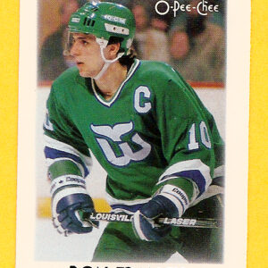 1987 OPC Mini Cards #10-Ron Francis