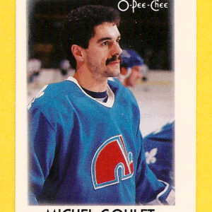 1987 OPC Mini Cards #12-Michel Goulet
