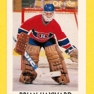 1987 OPC Mini Cards #15-Brian Hayward