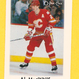 1987 OPC Mini Cards #26-Al MacInnis