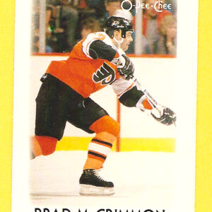 1987 OPC Mini Cards #27-Brad McCrimmon