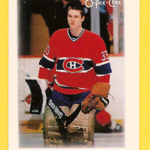 1987 OPC Mini Cards #36-Patrick Roy