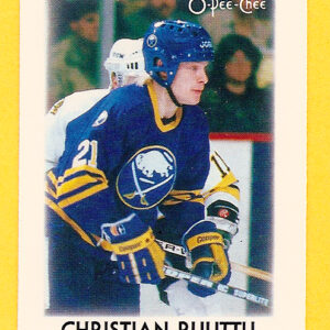 1987 OPC Mini Cards #37-Christian Ruuttu