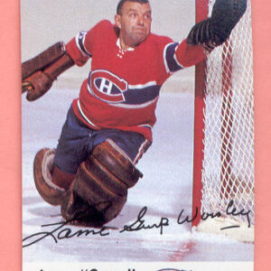 1988 Esso All-Stars #5-Lorne-Gump Worsley